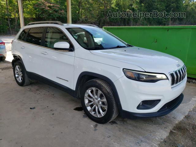 2019 Jeep Cherokee Latitude White vin: 1C4PJLCB4KD325949