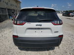 2019 Jeep Cherokee Latitude White vin: 1C4PJLCB4KD366551