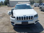 2021 Jeep Cherokee Latitude Fwd White vin: 1C4PJLCB4MD137337