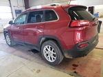 2014 Jeep Cherokee Latitude Burgundy vin: 1C4PJLCB5EW149082