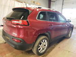 2014 Jeep Cherokee Latitude Burgundy vin: 1C4PJLCB5EW149082