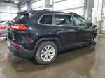 2015 Jeep Cherokee Latitude Black vin: 1C4PJLCB5FW579048