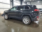 2015 Jeep Cherokee Latitude Black vin: 1C4PJLCB5FW579048