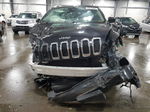 2015 Jeep Cherokee Latitude Black vin: 1C4PJLCB5FW579048