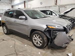 2015 Jeep Cherokee Latitude Silver vin: 1C4PJLCB5FW590258