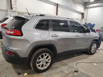 2015 Jeep Cherokee Latitude Silver vin: 1C4PJLCB5FW590258