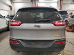 2015 Jeep Cherokee Latitude Silver vin: 1C4PJLCB5FW590258