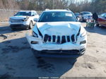 2015 Jeep Cherokee Latitude White vin: 1C4PJLCB5FW662947