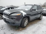 2016 Jeep Cherokee Latitude Gray vin: 1C4PJLCB5GW249380