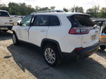 2019 Jeep Cherokee Latitude White vin: 1C4PJLCB5KD160073