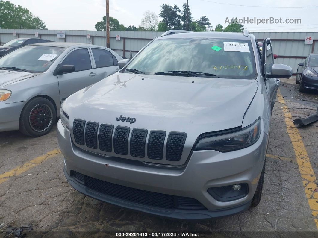 2019 Jeep Cherokee Latitude Fwd Gray vin: 1C4PJLCB5KD370043