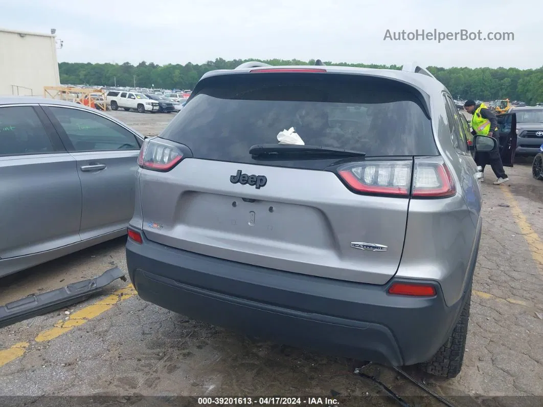 2019 Jeep Cherokee Latitude Fwd Gray vin: 1C4PJLCB5KD370043