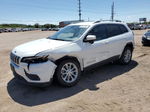 2019 Jeep Cherokee Latitude White vin: 1C4PJLCB5KD370270