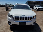 2019 Jeep Cherokee Latitude White vin: 1C4PJLCB5KD370270