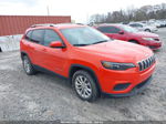 2021 Jeep Cherokee Latitude Fwd Оранжевый vin: 1C4PJLCB5MD163929