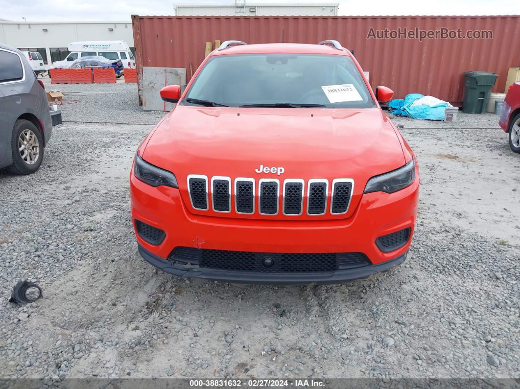 2021 Jeep Cherokee Latitude Fwd Orange vin: 1C4PJLCB5MD163929