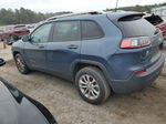 2021 Jeep Cherokee Latitude Blue vin: 1C4PJLCB5MD169231