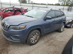 2021 Jeep Cherokee Latitude Blue vin: 1C4PJLCB5MD169231