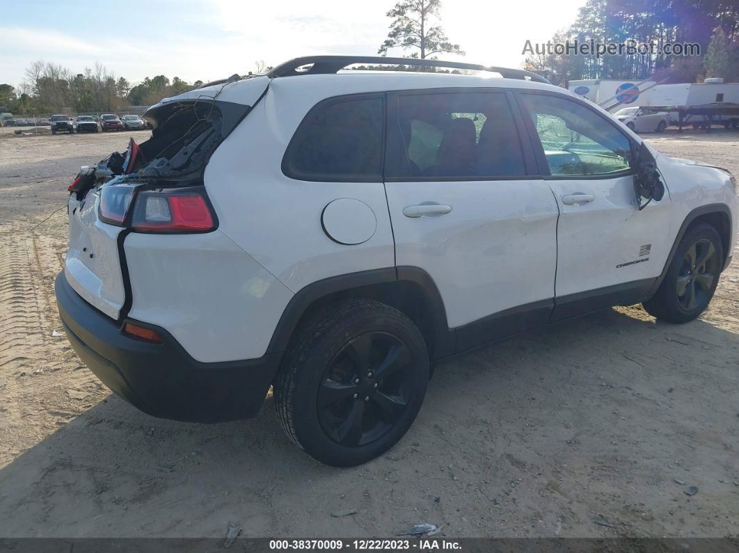 2021 Jeep Cherokee Latitude 4x4 White vin: 1C4PJLCB5MD215253