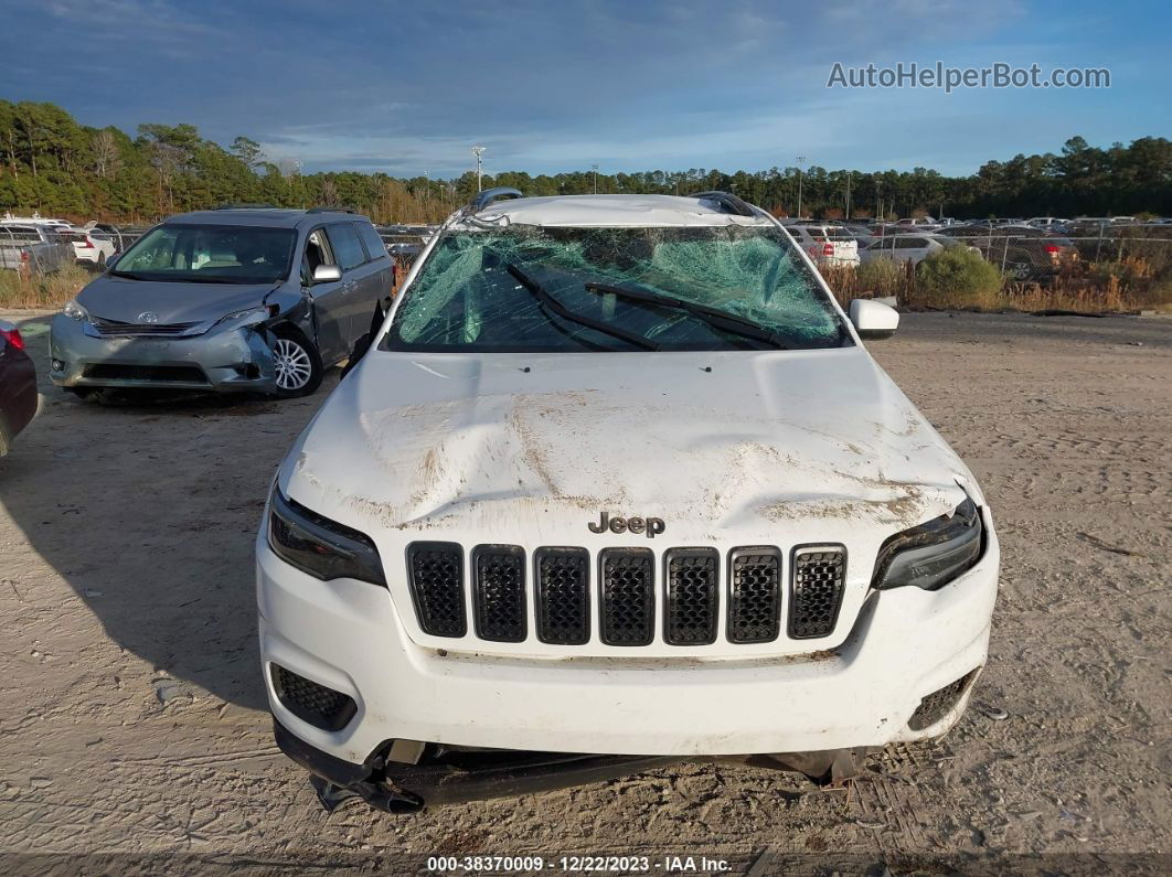 2021 Jeep Cherokee Latitude 4x4 White vin: 1C4PJLCB5MD215253