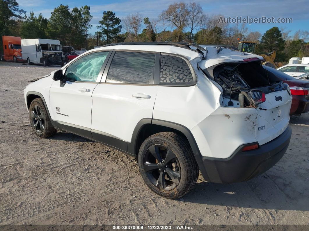 2021 Jeep Cherokee Latitude 4x4 White vin: 1C4PJLCB5MD215253