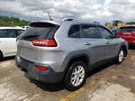 2014 Jeep Cherokee Latitude Silver vin: 1C4PJLCB6EW168742