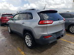 2014 Jeep Cherokee Latitude Silver vin: 1C4PJLCB6EW168742