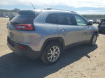 2014 Jeep Cherokee Latitude Silver vin: 1C4PJLCB6EW232908