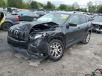 2014 Jeep Cherokee Latitude Black vin: 1C4PJLCB6EW245626