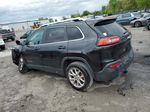 2014 Jeep Cherokee Latitude Black vin: 1C4PJLCB6EW245626