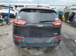 2014 Jeep Cherokee Latitude Black vin: 1C4PJLCB6EW245626