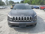 2015 Jeep Cherokee Latitude Gray vin: 1C4PJLCB6FW612431