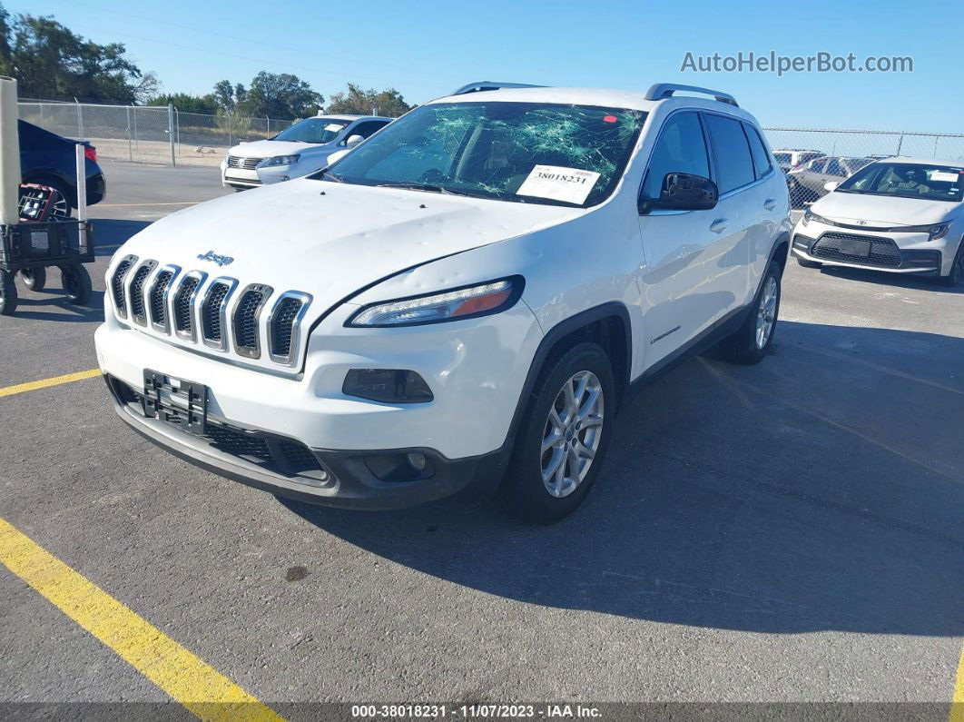 2015 Jeep Cherokee Latitude Белый vin: 1C4PJLCB6FW683838