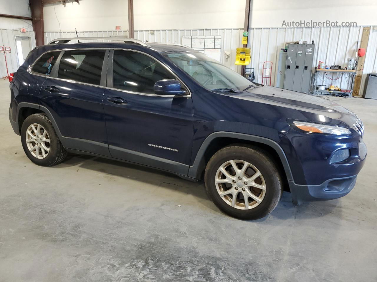 2016 Jeep Cherokee Latitude Blue vin: 1C4PJLCB6GW173362