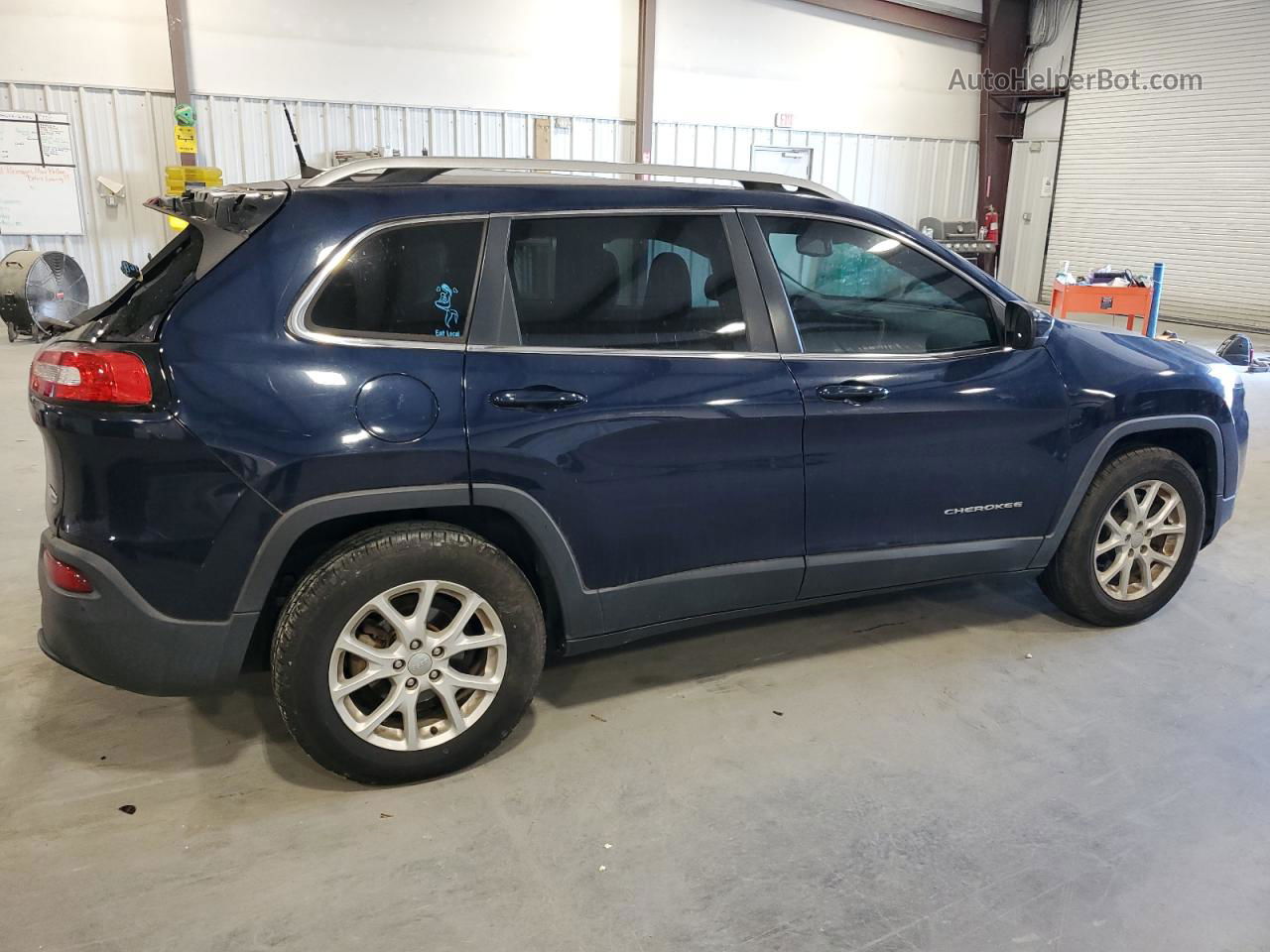 2016 Jeep Cherokee Latitude Blue vin: 1C4PJLCB6GW173362