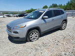 2016 Jeep Cherokee Latitude Silver vin: 1C4PJLCB6GW297874