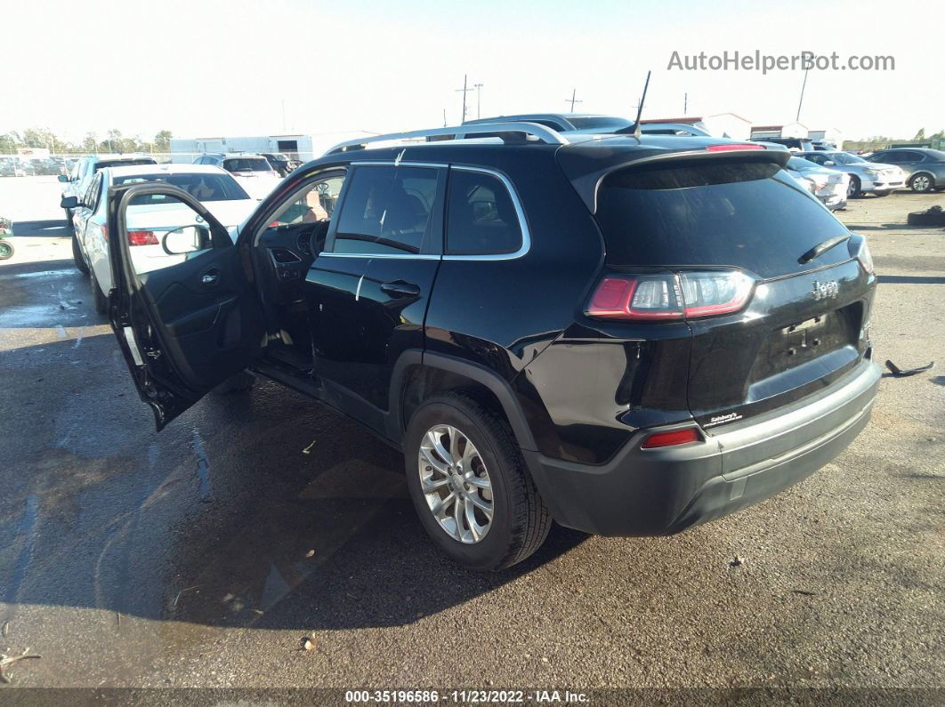 2019 Jeep Cherokee Latitude Black vin: 1C4PJLCB6KD298026