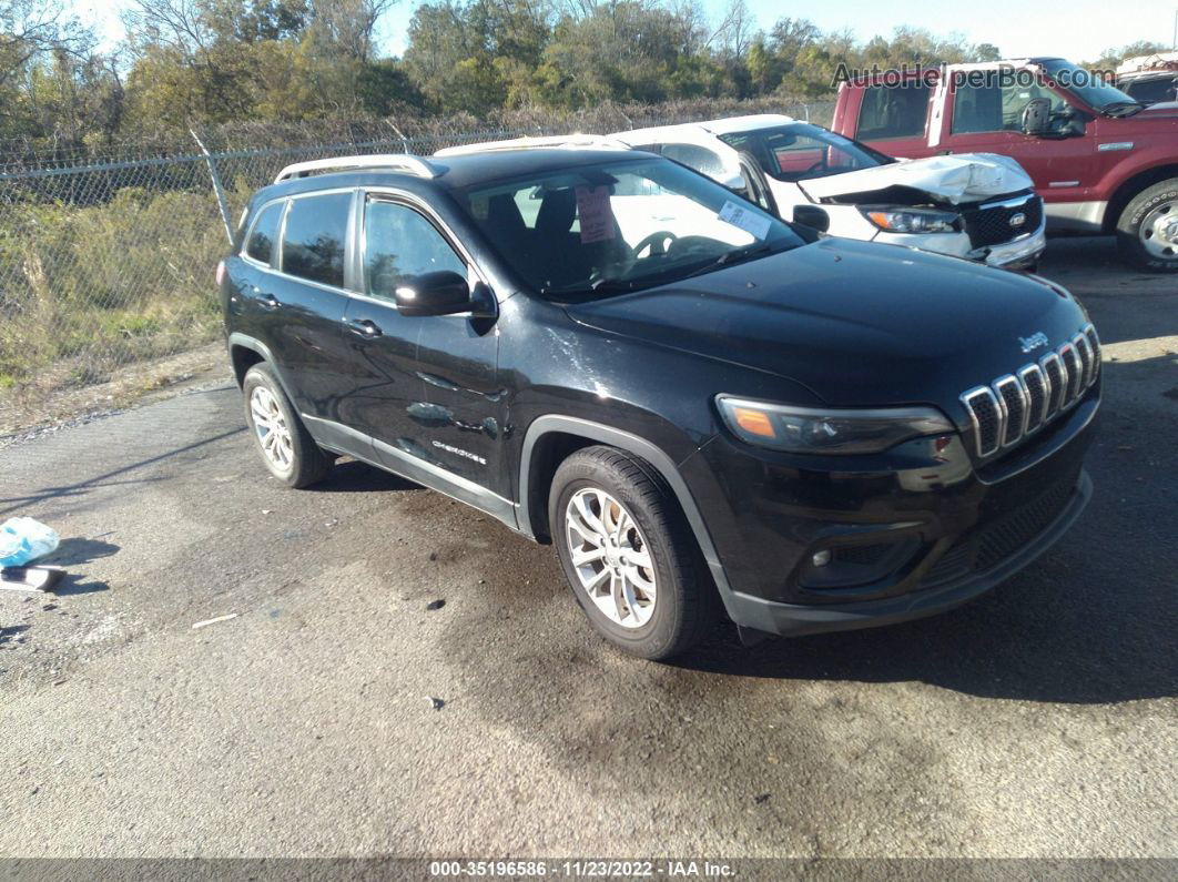 2019 Jeep Cherokee Latitude Black vin: 1C4PJLCB6KD298026