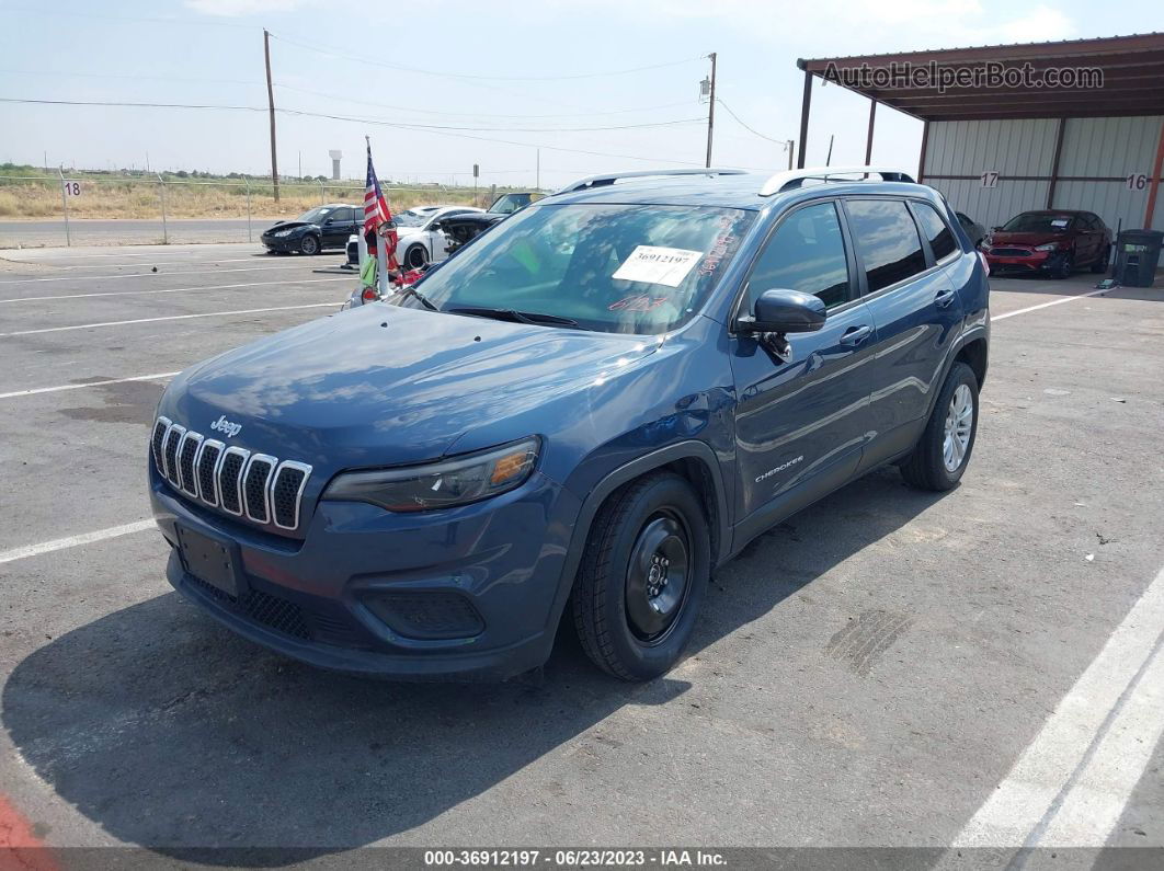 2021 Jeep Cherokee Latitude Blue vin: 1C4PJLCB6MD113024