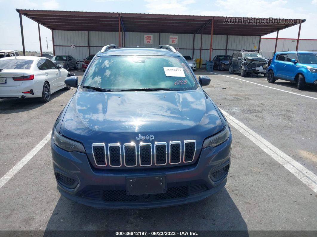 2021 Jeep Cherokee Latitude Blue vin: 1C4PJLCB6MD113024