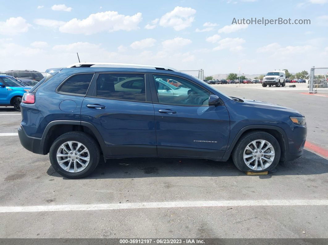 2021 Jeep Cherokee Latitude Blue vin: 1C4PJLCB6MD113024