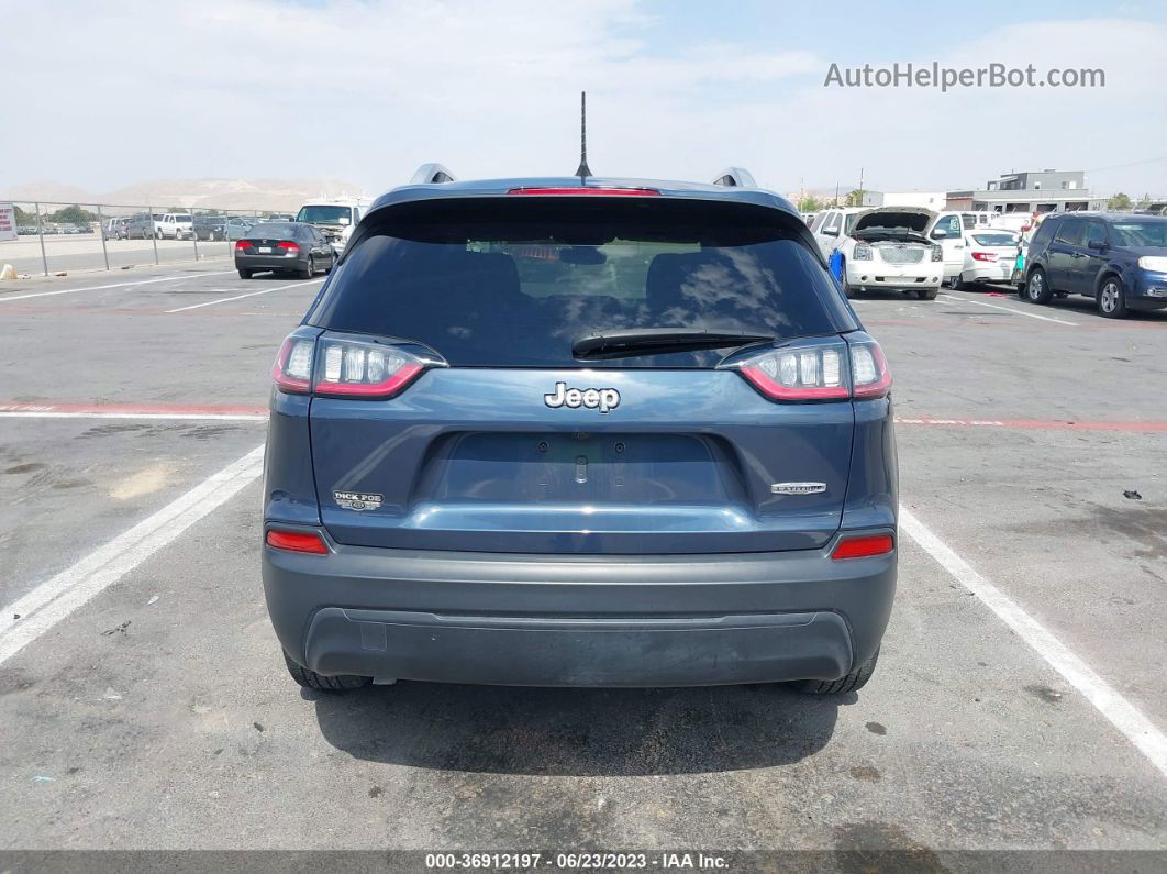 2021 Jeep Cherokee Latitude Blue vin: 1C4PJLCB6MD113024