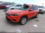 2021 Jeep Cherokee Latitude Orange vin: 1C4PJLCB6MD121222