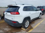 2014 Jeep Cherokee Latitude White vin: 1C4PJLCB7EW179135