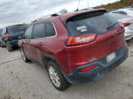 2014 Jeep Cherokee Latitude Maroon vin: 1C4PJLCB7EW270311