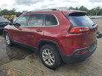 2014 Jeep Cherokee Latitude Red vin: 1C4PJLCB7EW323766