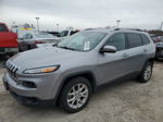 2015 Jeep Cherokee Latitude Gray vin: 1C4PJLCB7FW627715