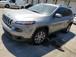 2015 Jeep Cherokee Latitude Silver vin: 1C4PJLCB7FW628556