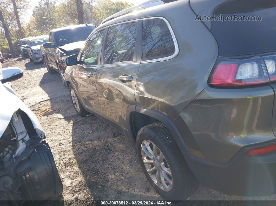 2019 Jeep Cherokee Latitude Fwd Gray vin: 1C4PJLCB7KD145395