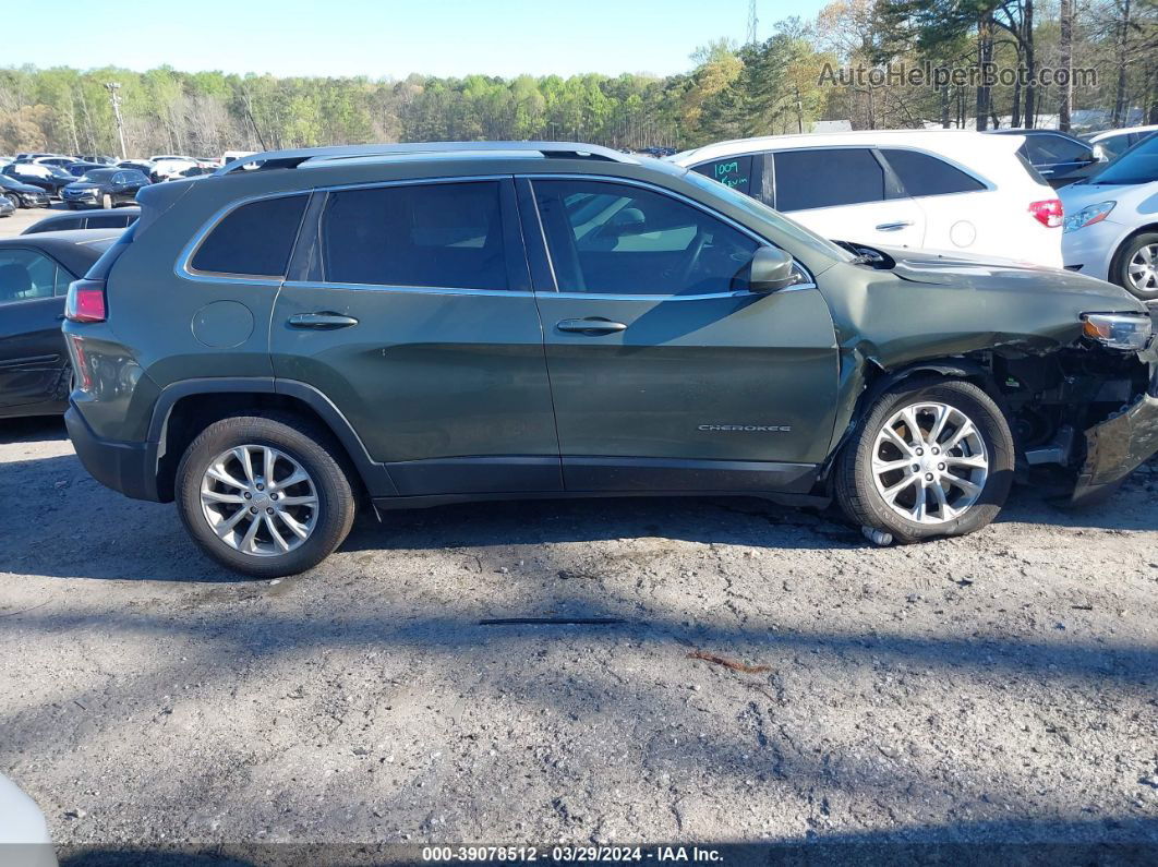 2019 Jeep Cherokee Latitude Fwd Gray vin: 1C4PJLCB7KD145395